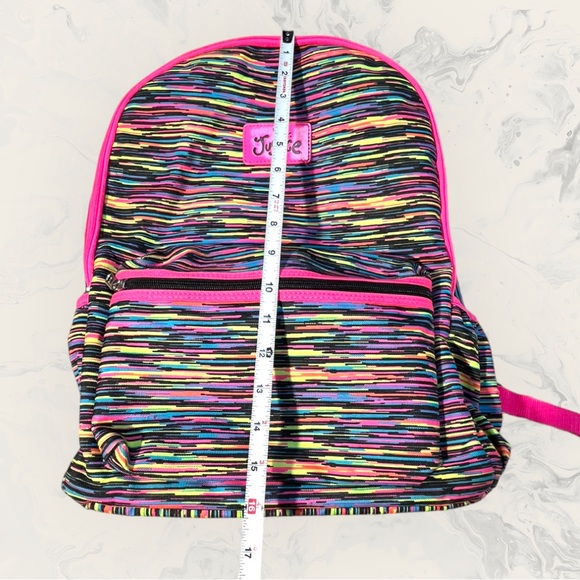 Justice Backpack Trippy Rainbow - Picture 8 of 16